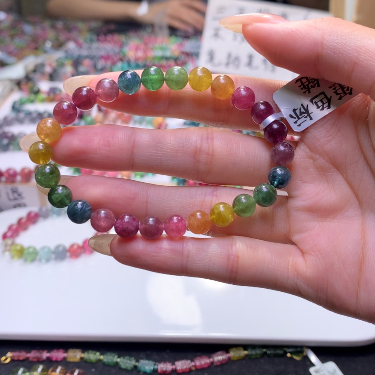 【闪购商品】未镶嵌手串碧玺