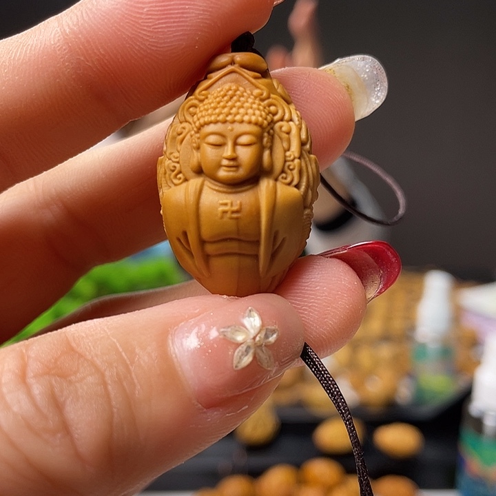 橄榄核吊坠橄榄核