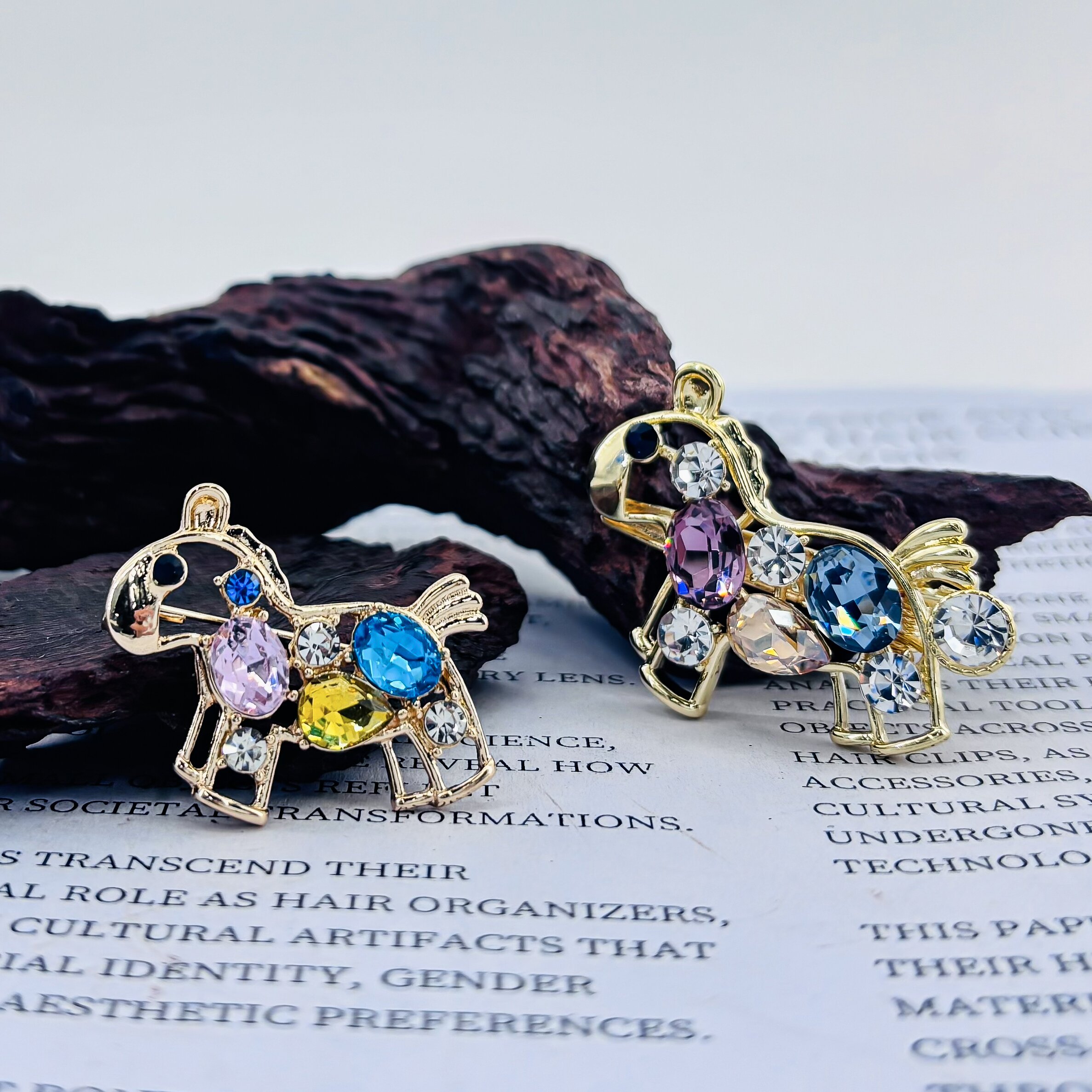 【HP·轻奢】7999彩虹小马+胸针