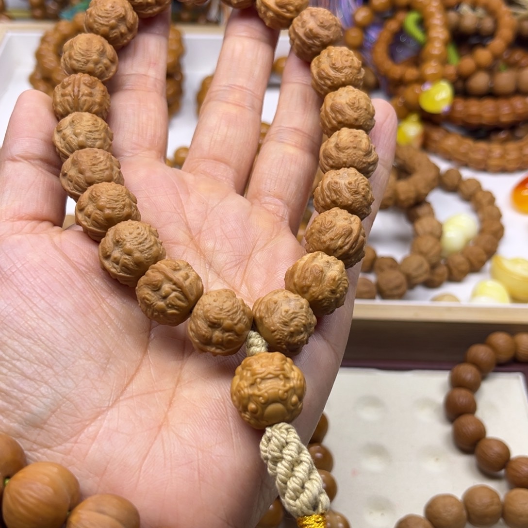 常***兰手串猴头核桃蟾王15➕