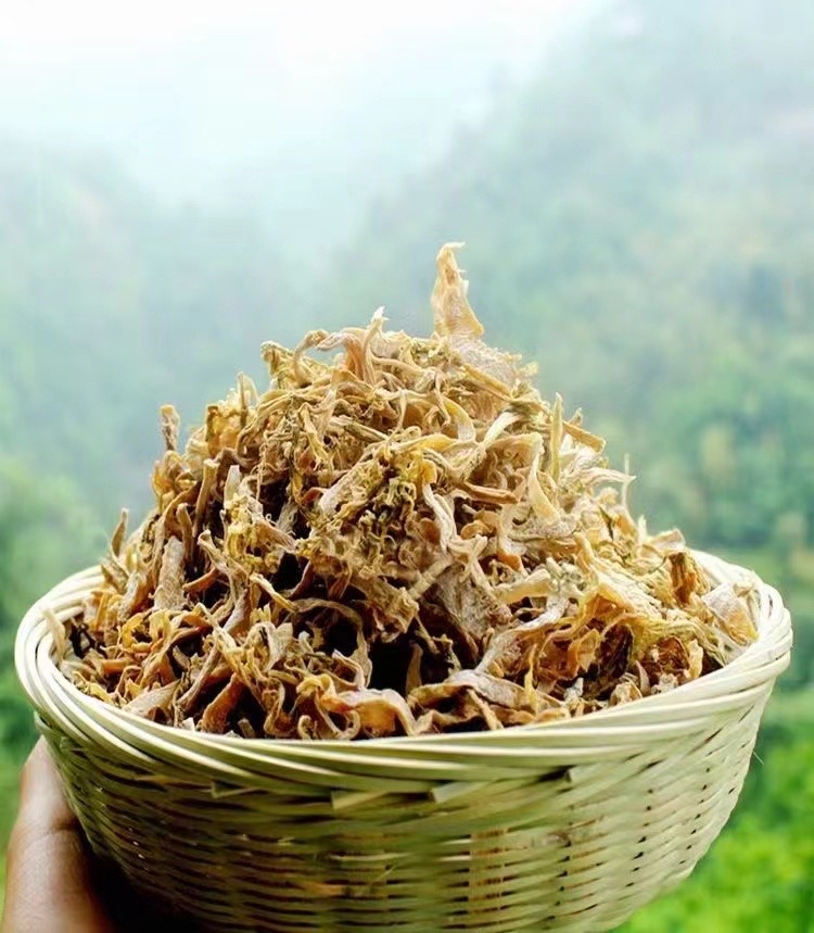 贵州深山农家嫩笋丝干