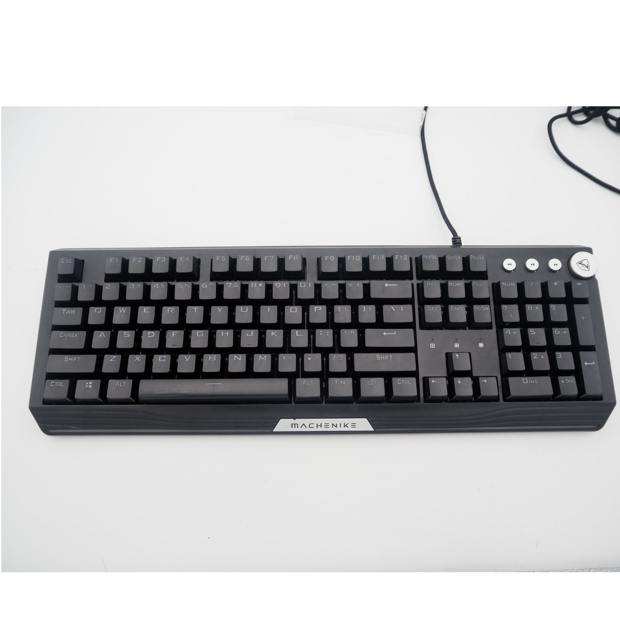 8新  机械师K530游戏有线键盘 青轴