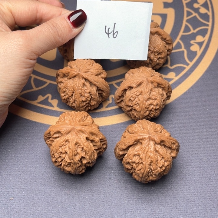 文玩核桃把件43大粗筋