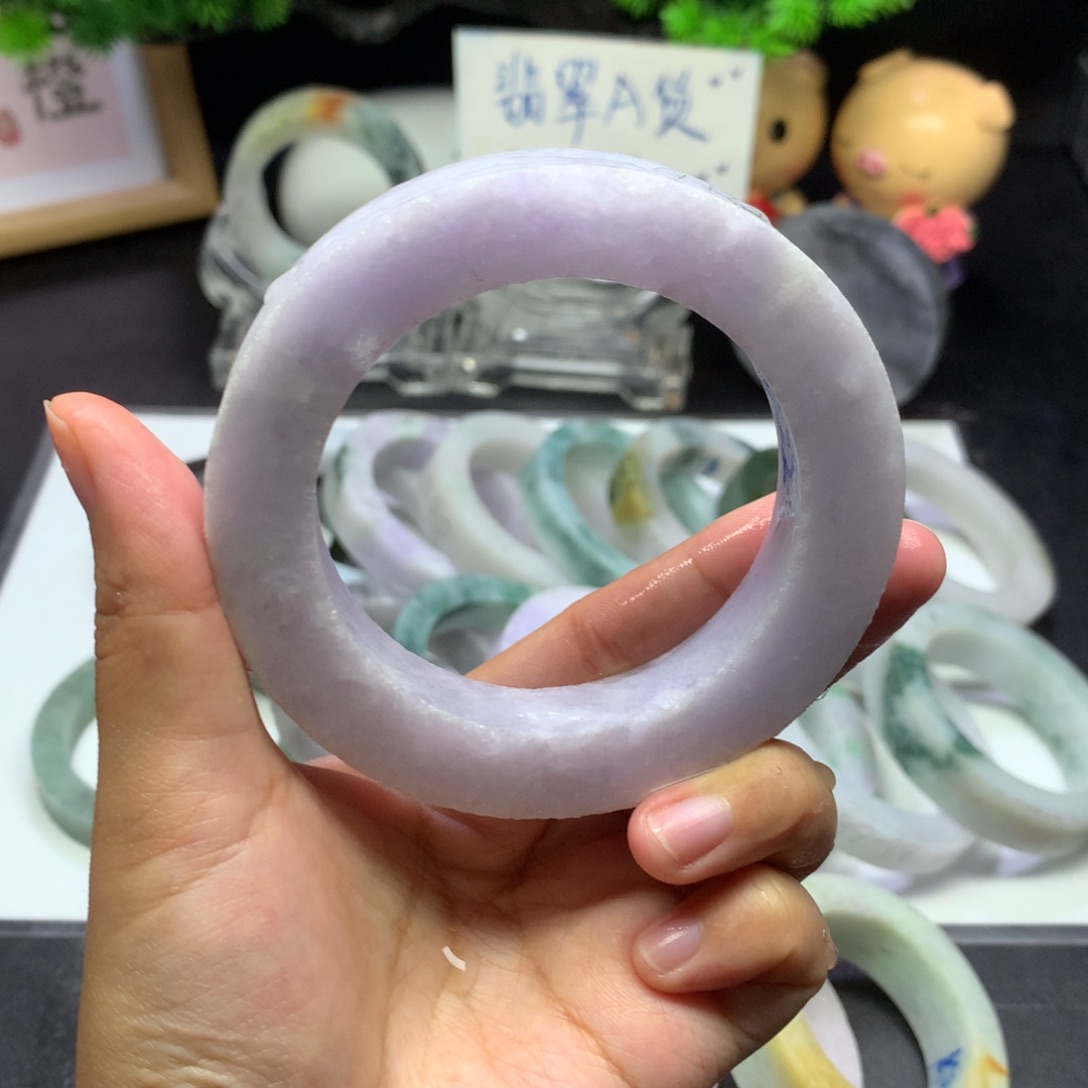 【闪购商品】定制翡翠手镯未镶嵌57-65⭕