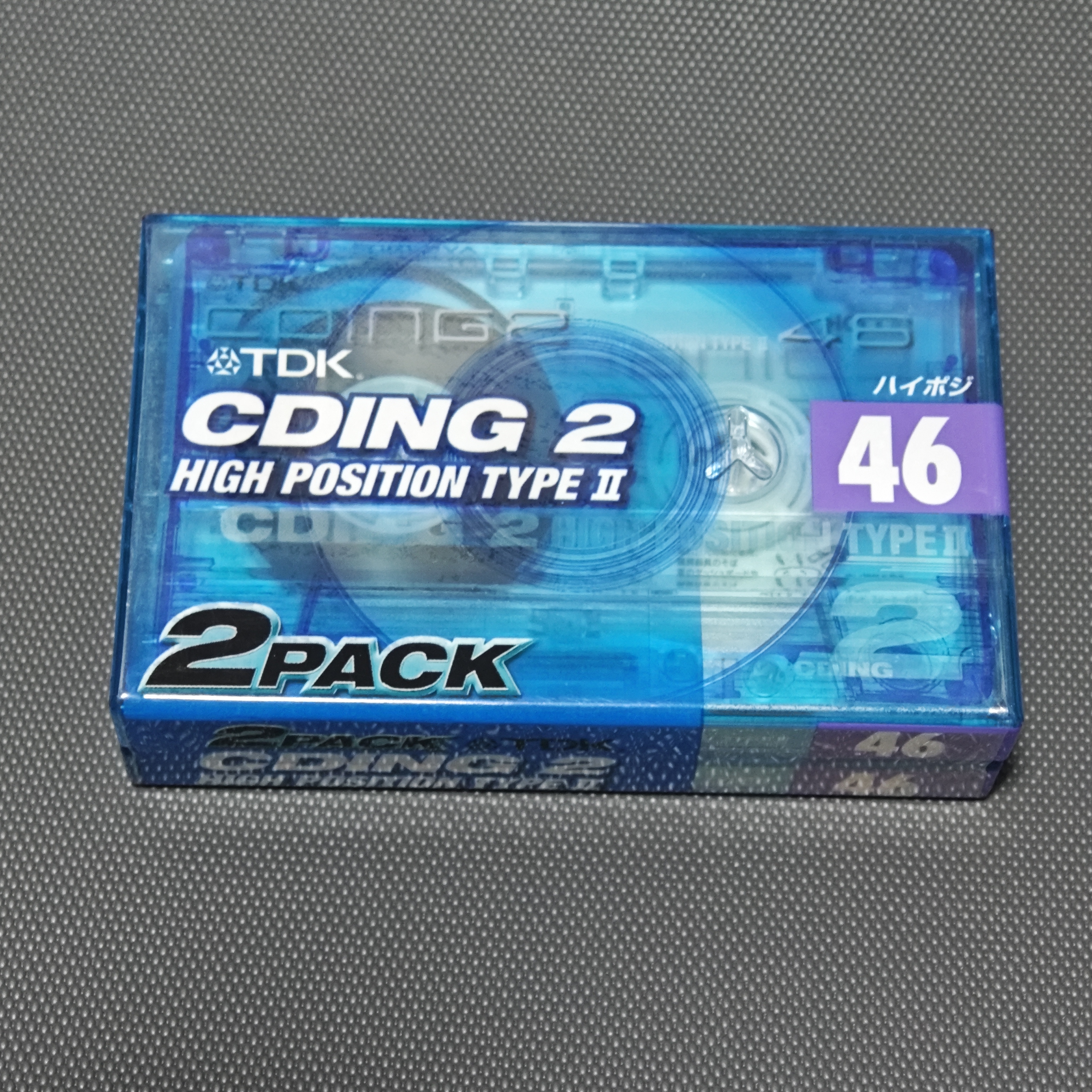 TDK CDING2 二类空白磁带全新未拆封录音带随身听卡座刻录翻录