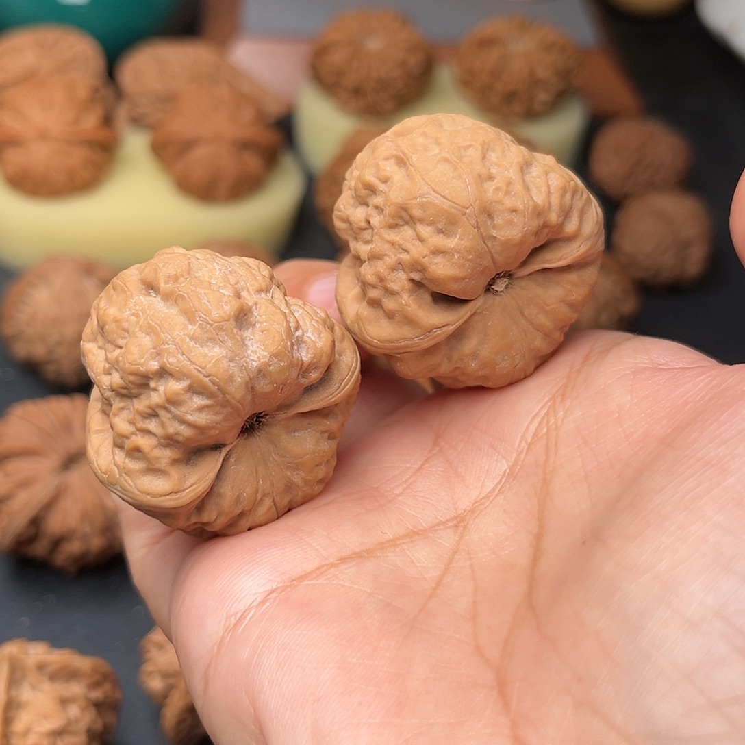 记***习把件文玩核桃古蟾