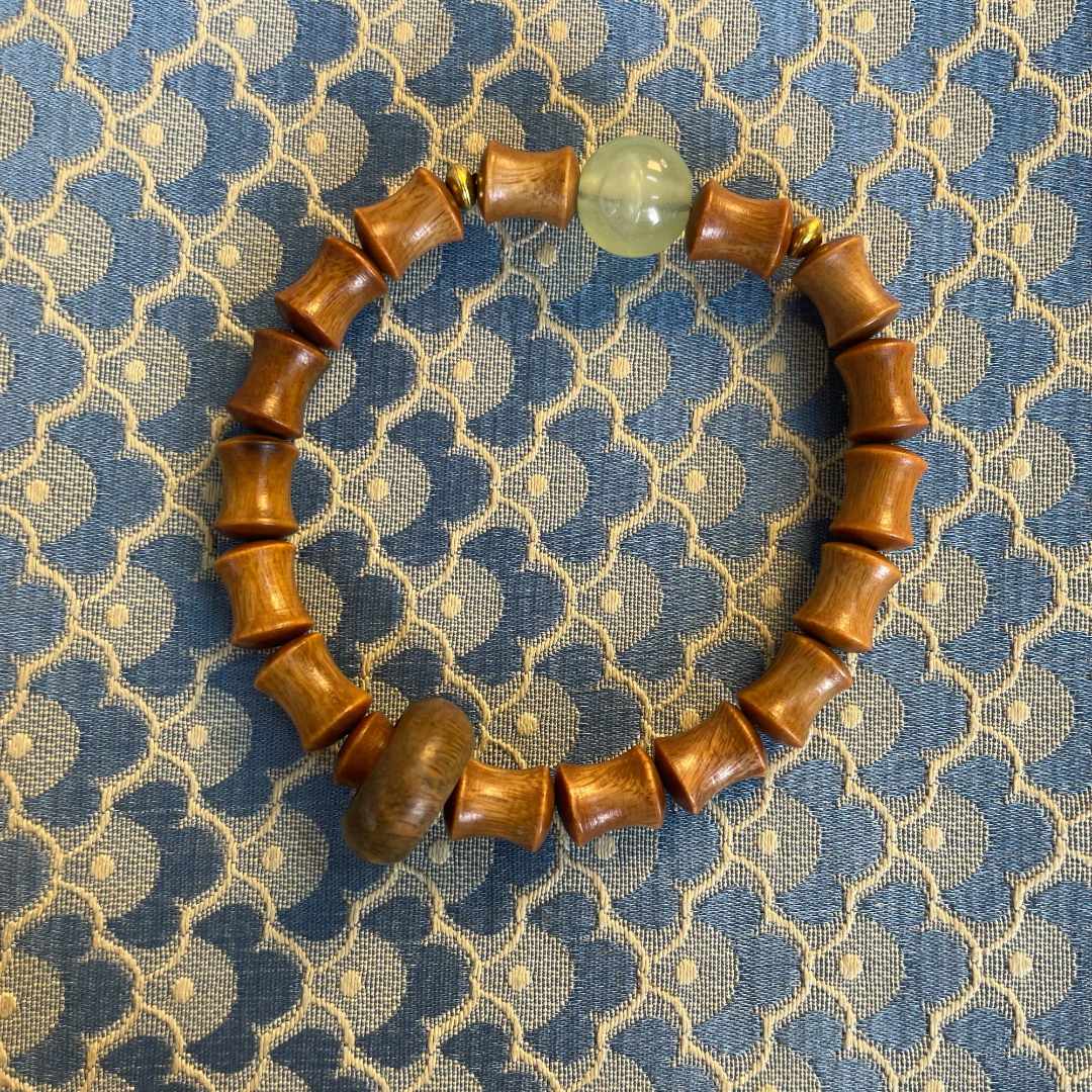 金丝竹节手串瑶轩堂精选高端W036