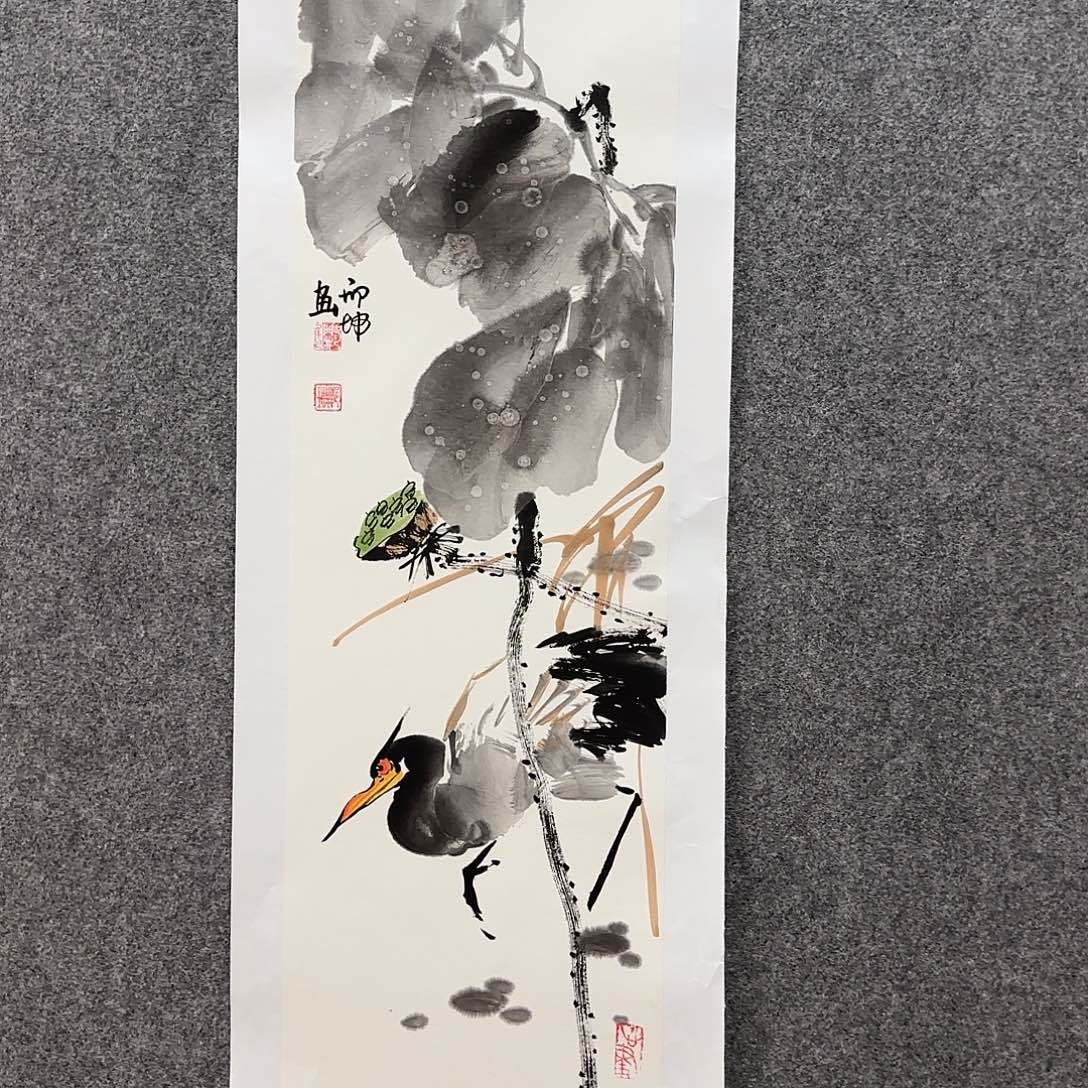 国画邢坤老师手绘作品