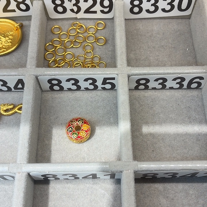 铜合金8335强保色发1  个壹笔壹通孔