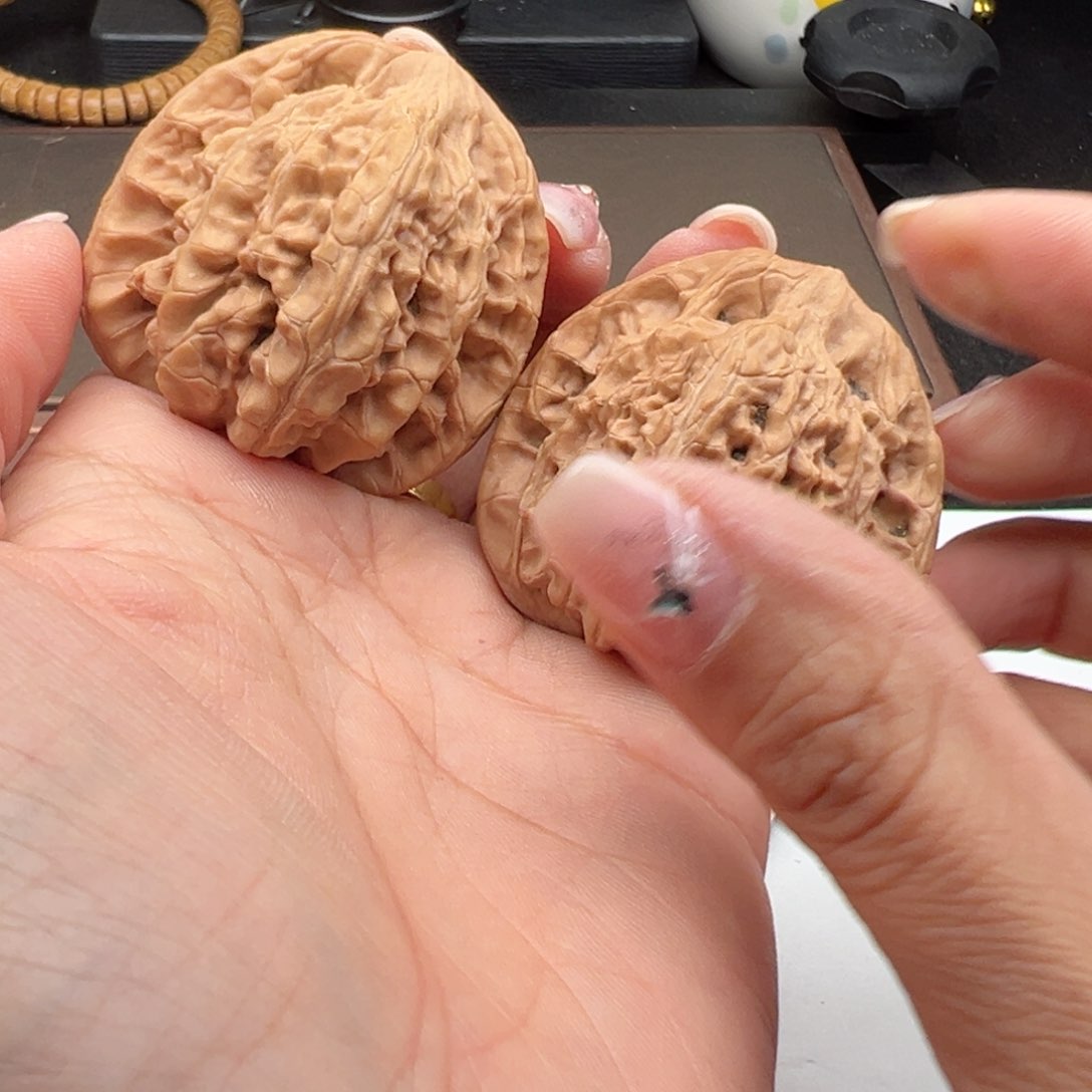 文玩核桃把件望月43