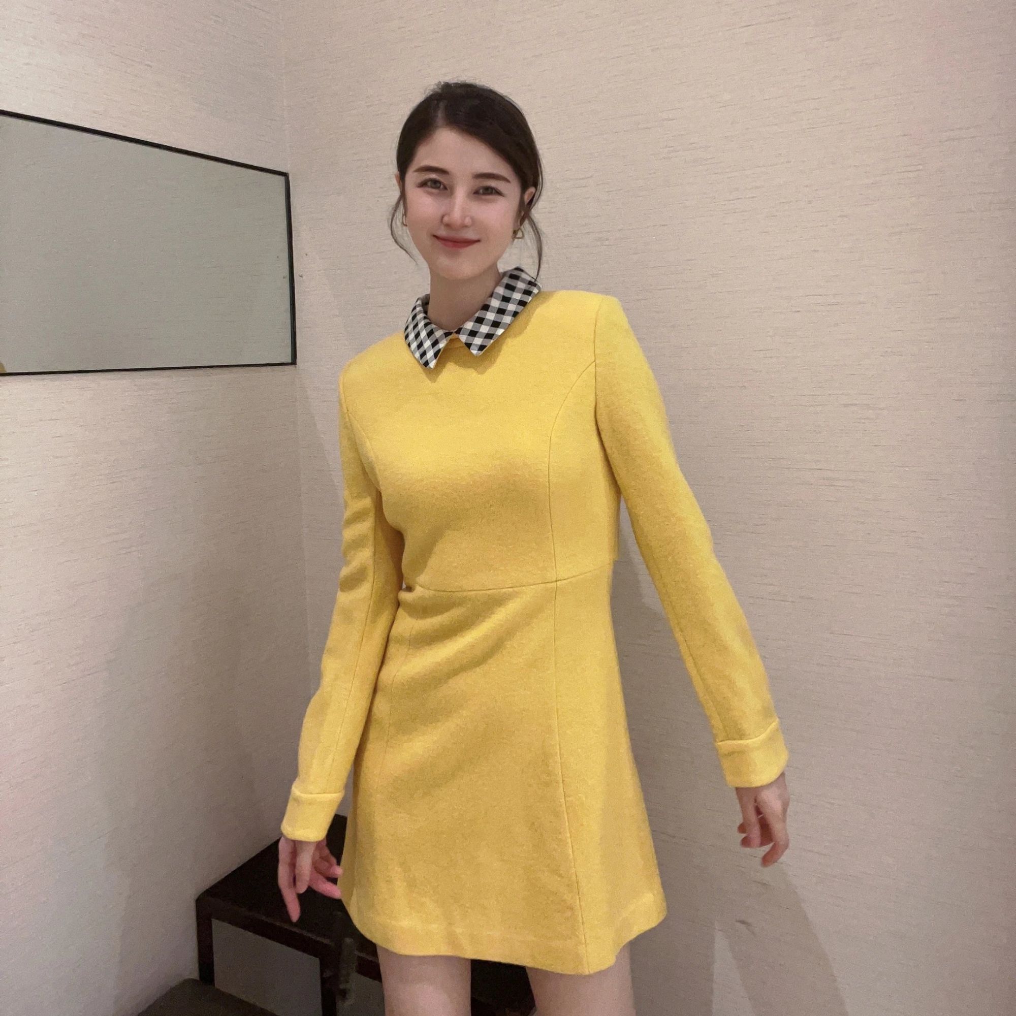 不支持退换/羊毛连衣裙500307