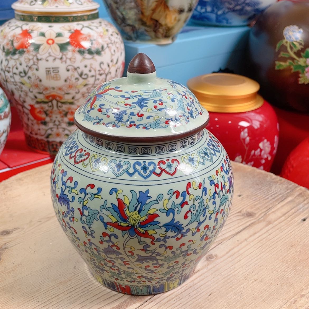 【闪购商品】罐陶瓷茶叶罐密封罐