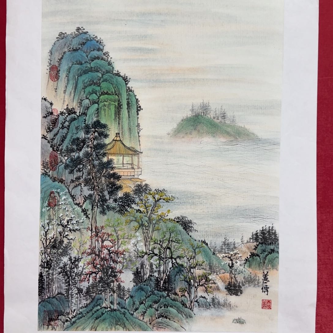 国画善传老师国画精品