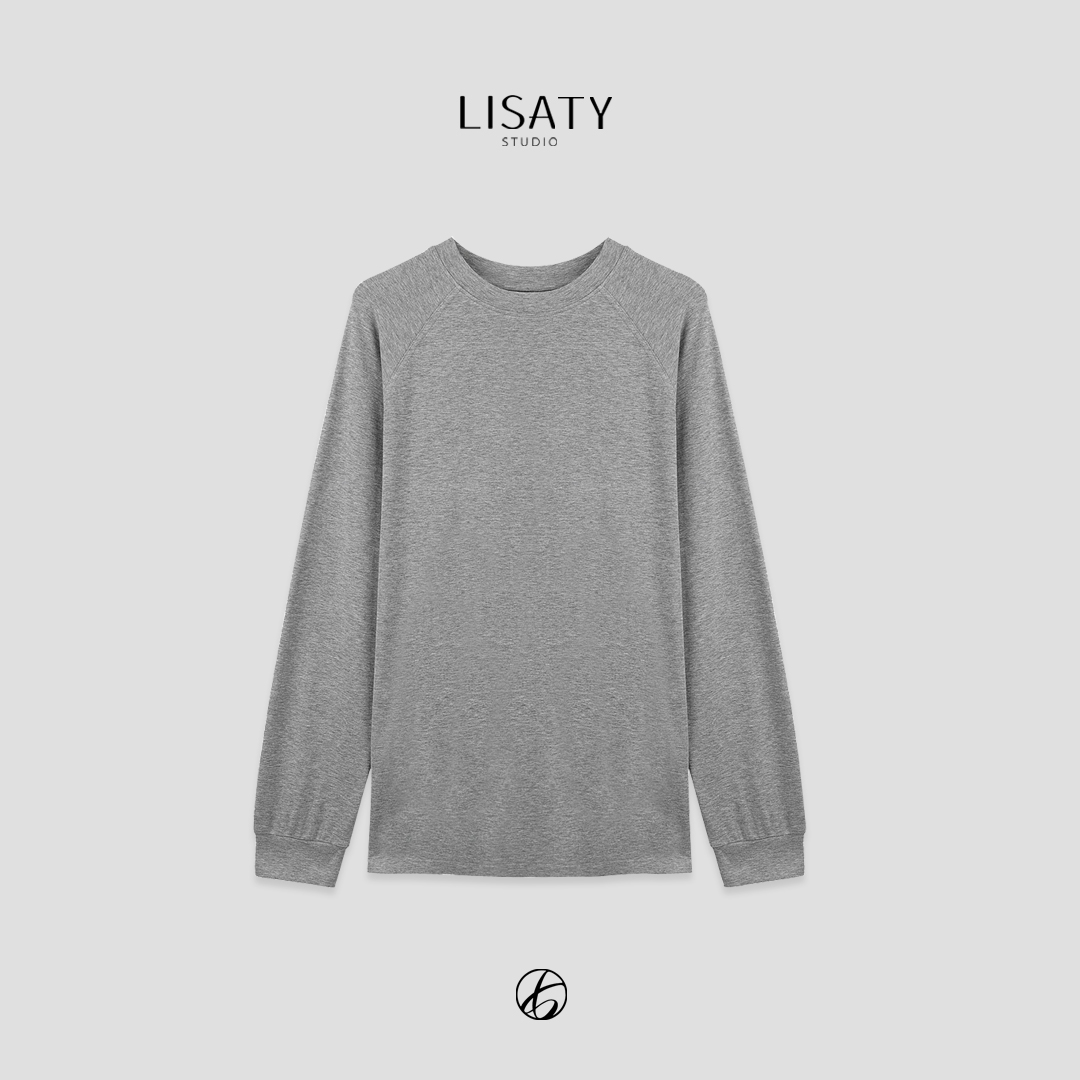 LISATY| 秋冬系列 百搭Oversize宽松长袖T恤打底衫