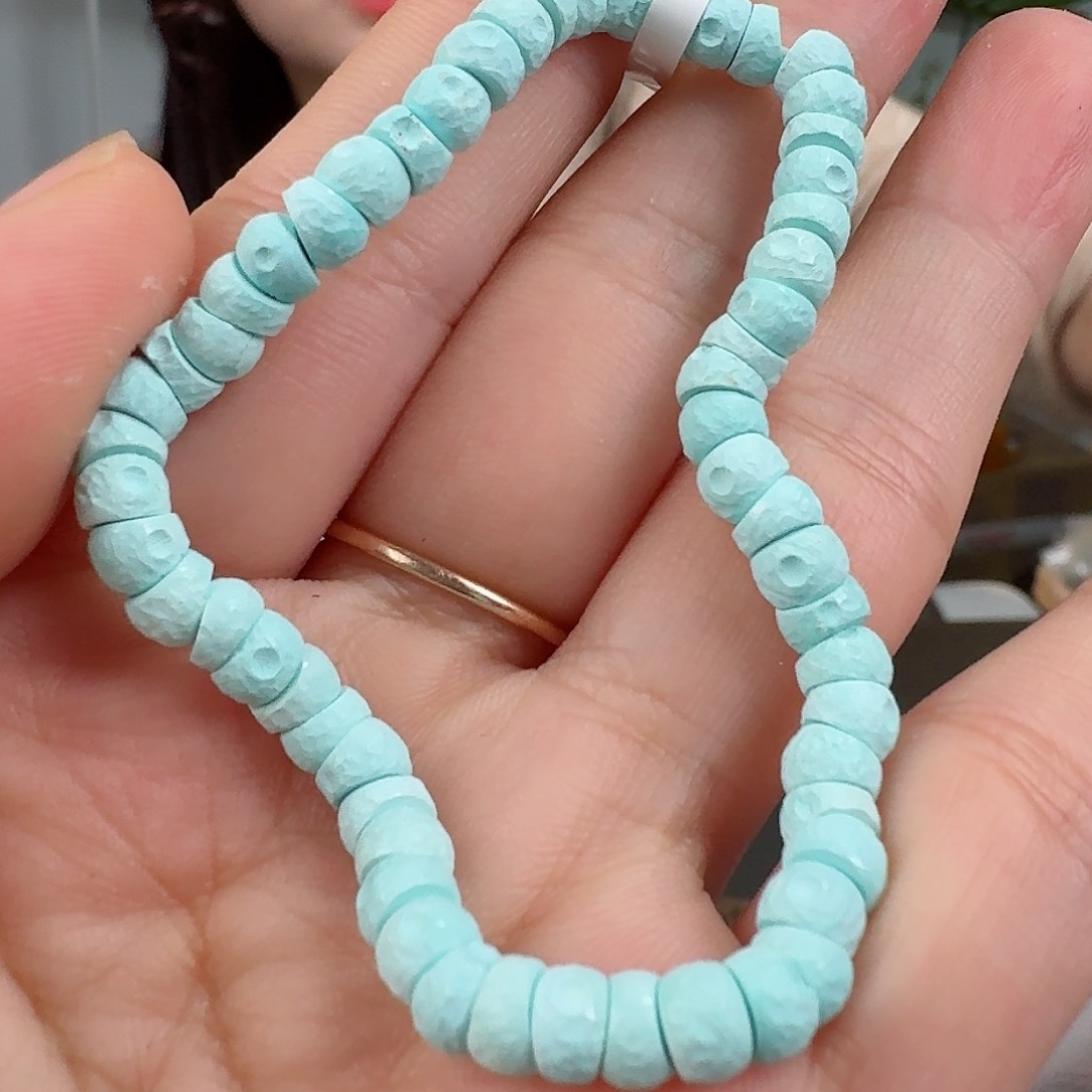 绿松石珠宝奇石未镶嵌