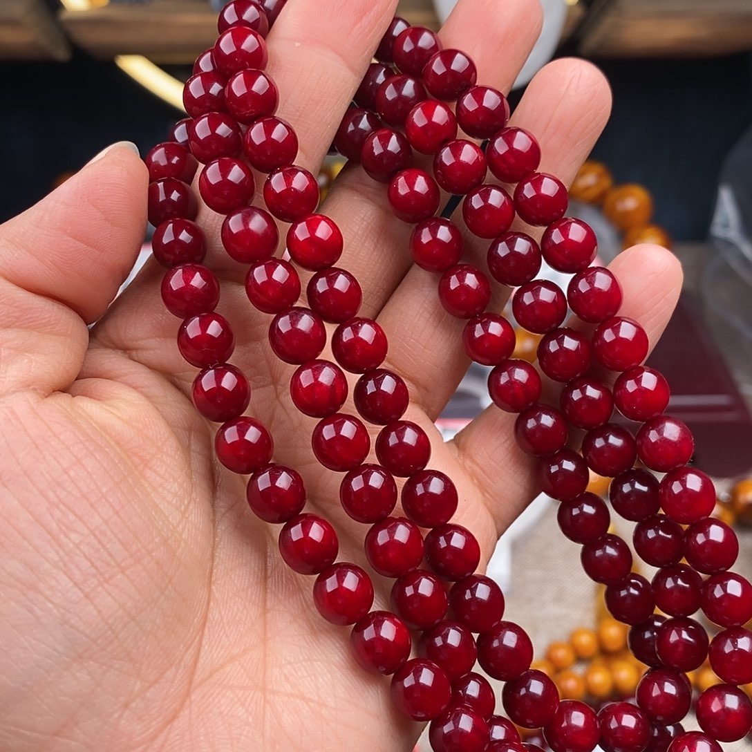 松木（琥珀木）手串/手链姜**?0.8