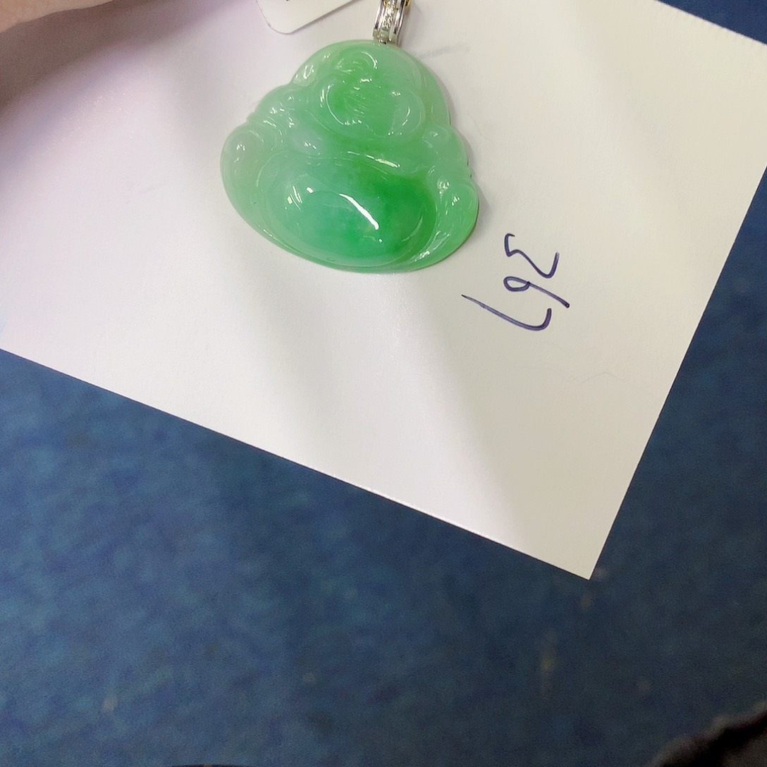 【闪购商品】翡翠颈饰18K金镶嵌00000000000