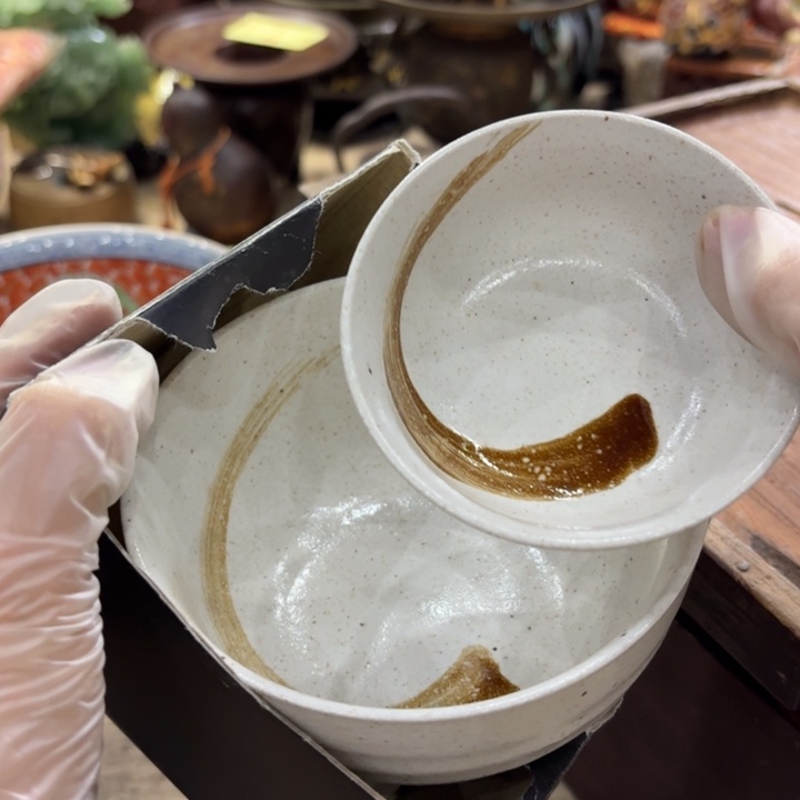 陶瓷古美术置物摆件