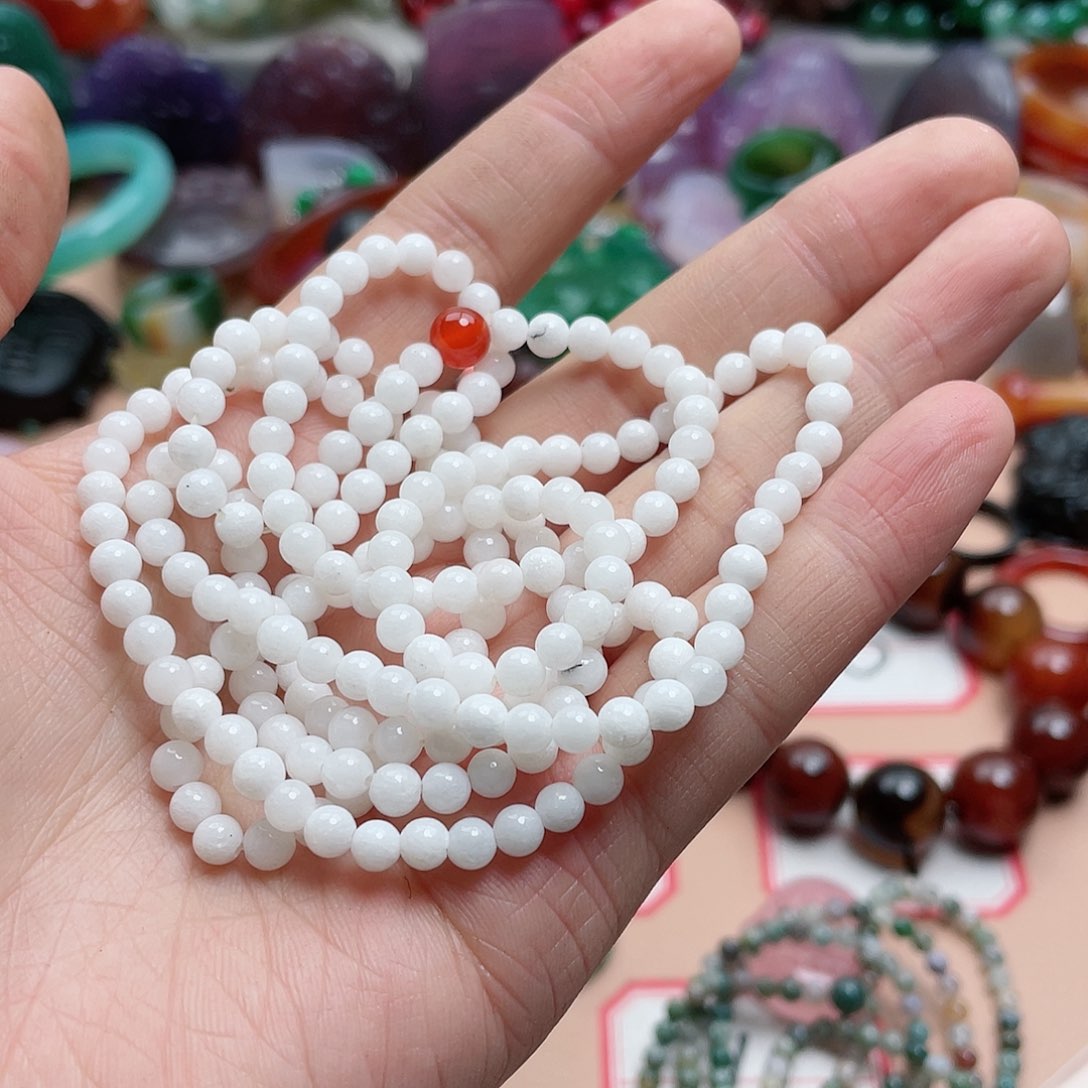 玛瑙/玉髓颈饰合金S*S