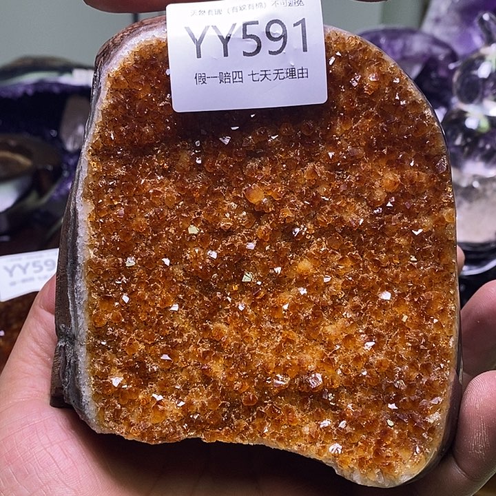 水晶天然水晶家居办公摆件未镶嵌