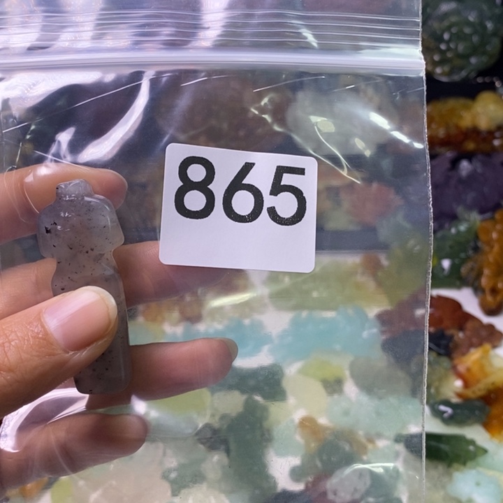 未镶嵌岫玉发饰悦*