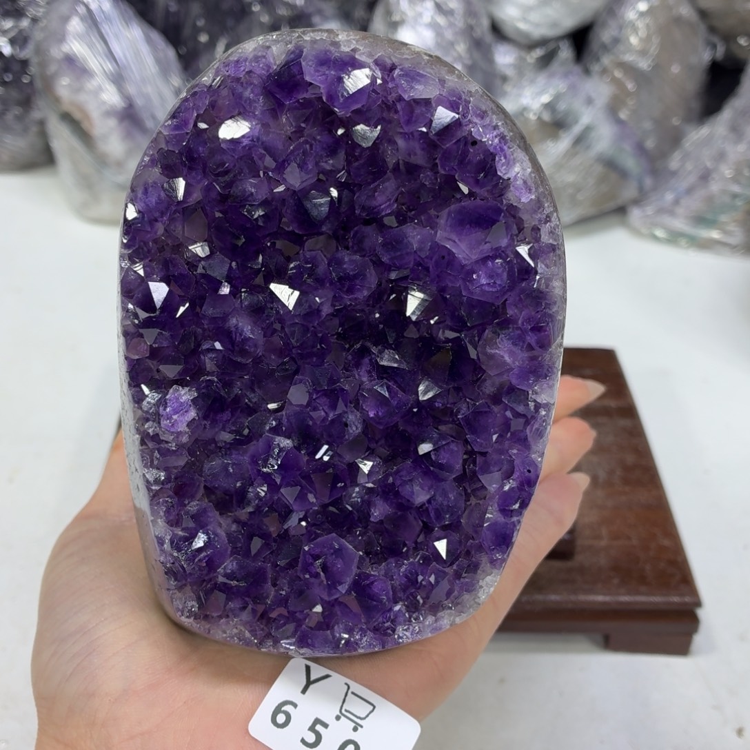 眼镜未镶嵌紫晶水晶