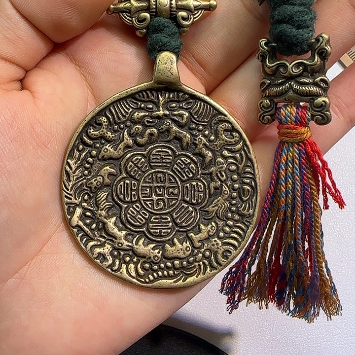 一***底核桃手串/手链藏传工艺品九宫八卦