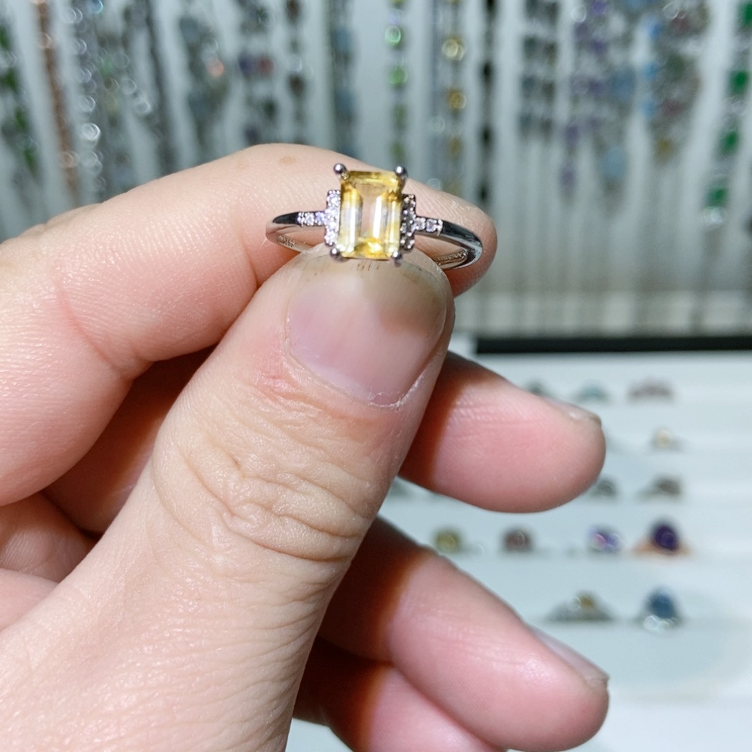 紫晶珠宝半成品银S925镶嵌
