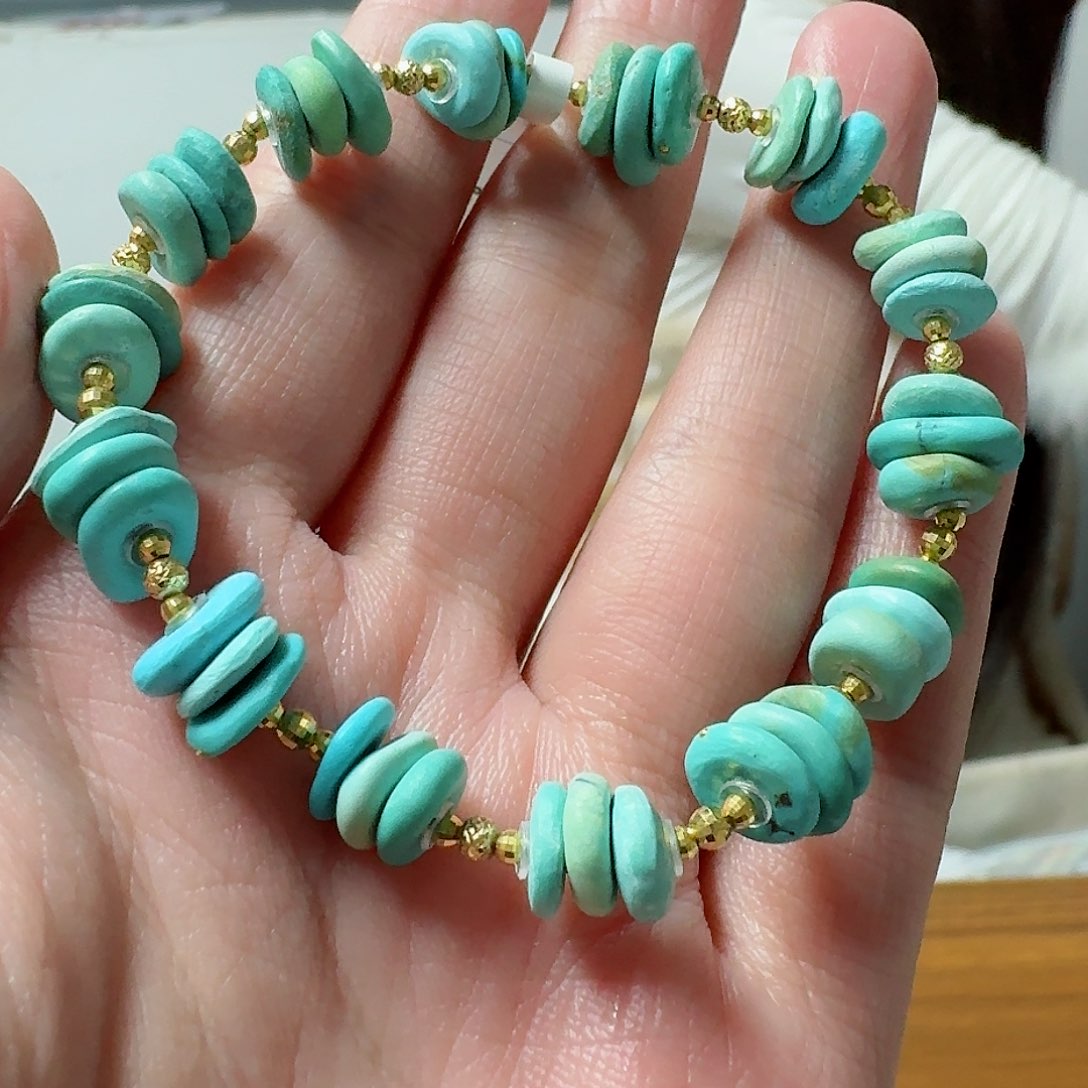 绿松石珠宝奇石未镶嵌