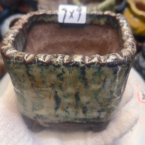粗陶花盆手工花盆