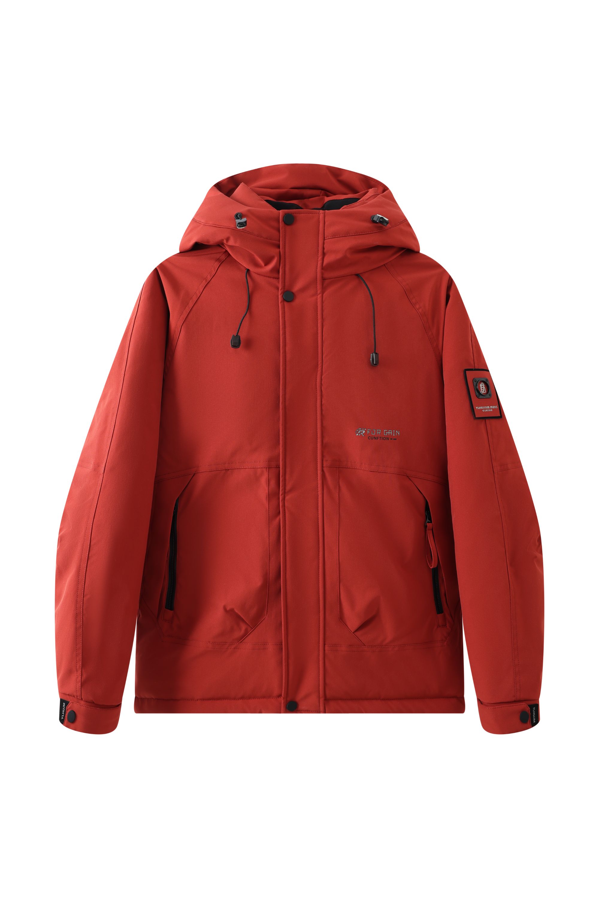 C140加厚保暖拼接百搭羽绒服