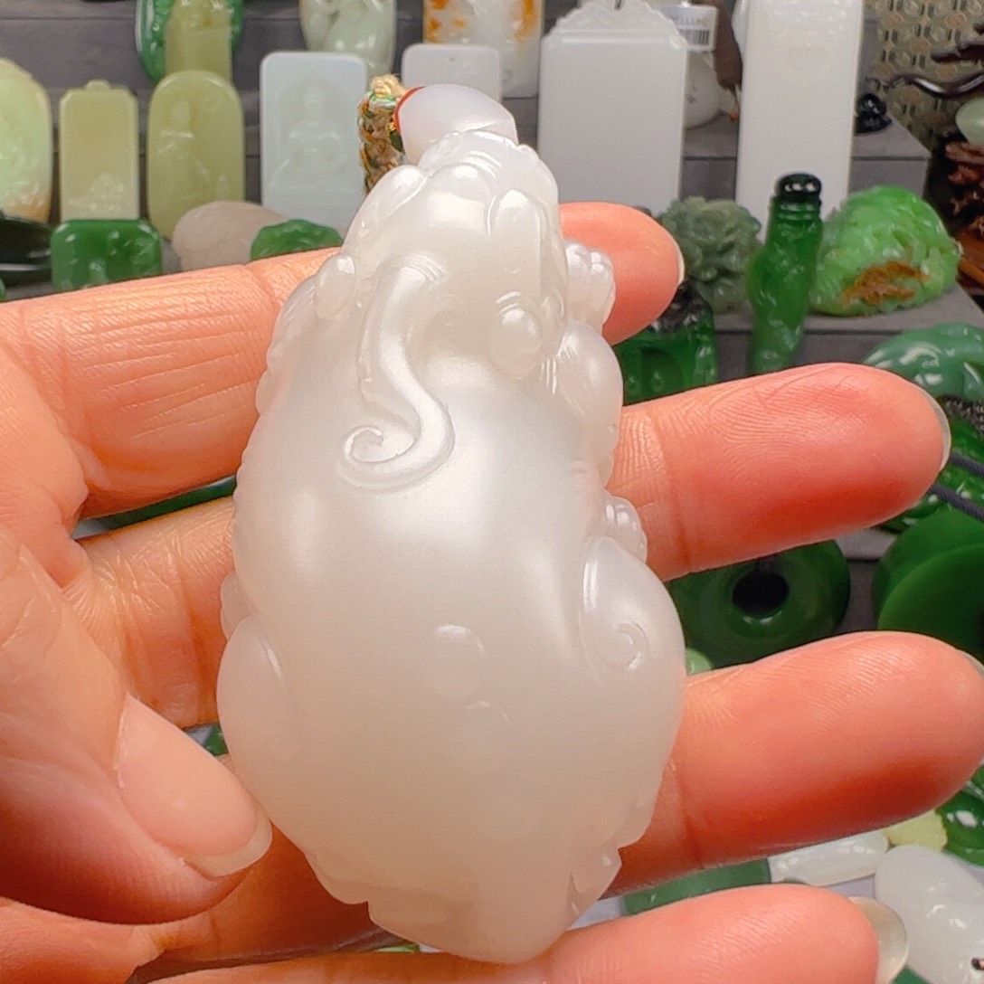 和田玉挂件未镶嵌