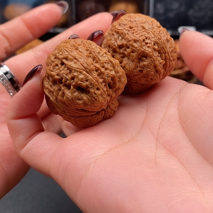 吊坠文玩核桃铁皮哈摸头38