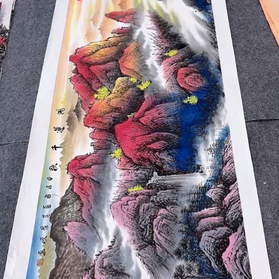 国画一二三一二三