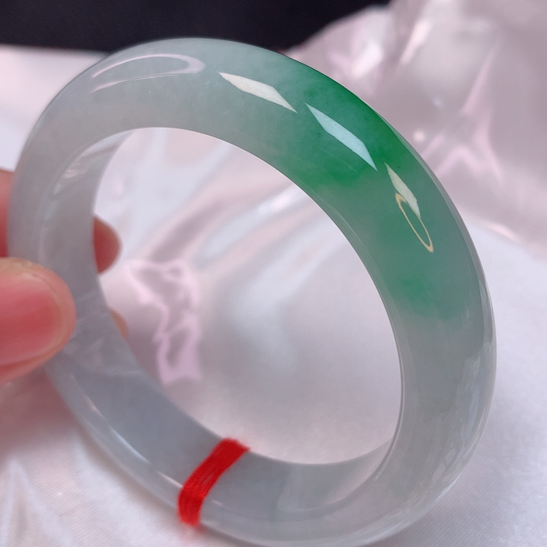 翡翠手镯未镶嵌53 翡翠手镯