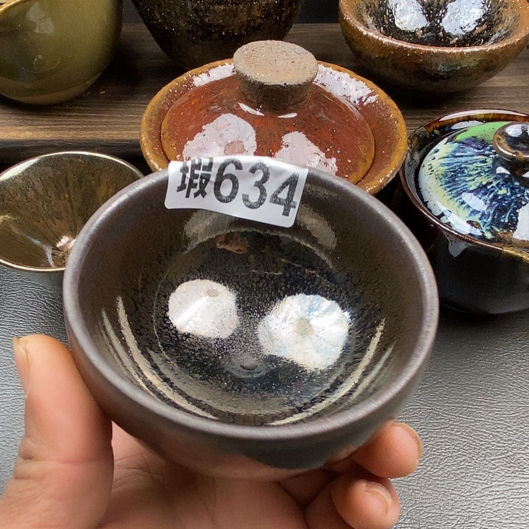 茶盏微瑕建盏主人杯子