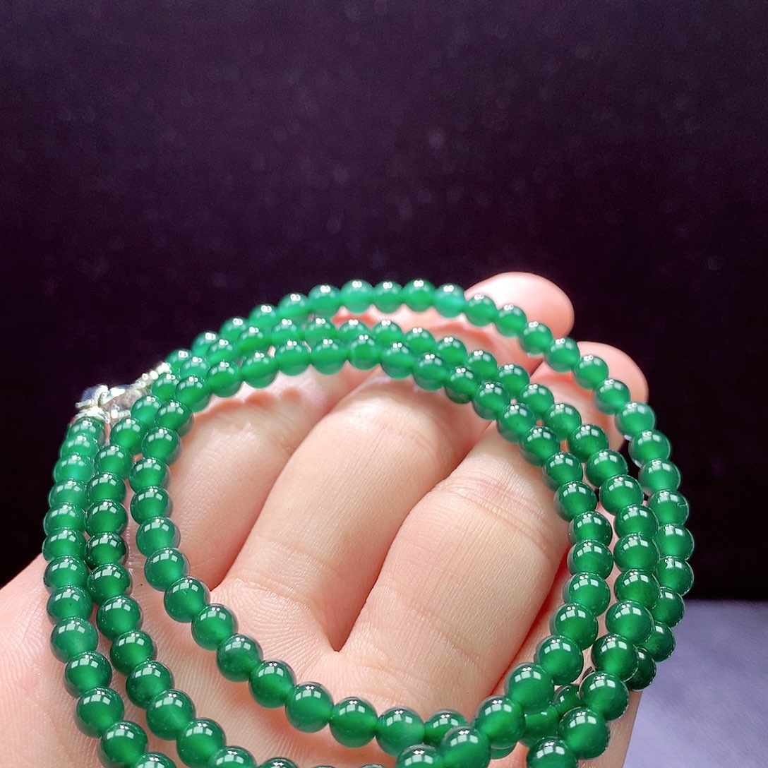 翡翠手链未镶嵌项链