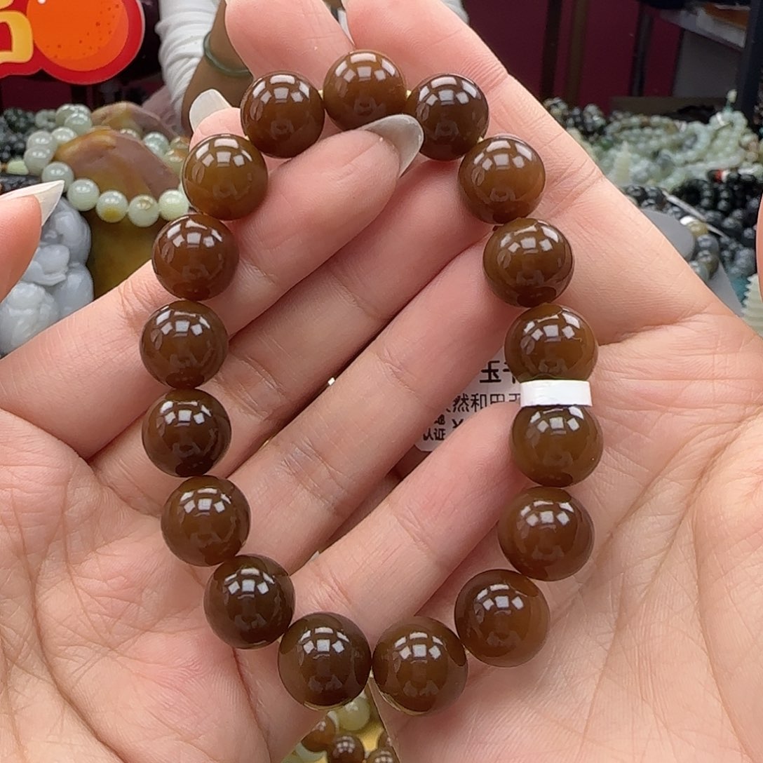 和田玉手链未镶嵌