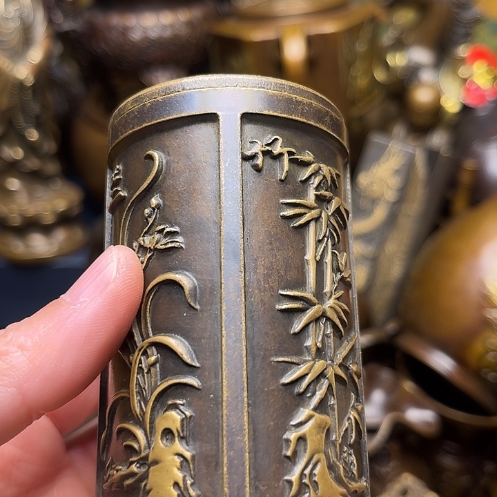 精美铜器批发档口