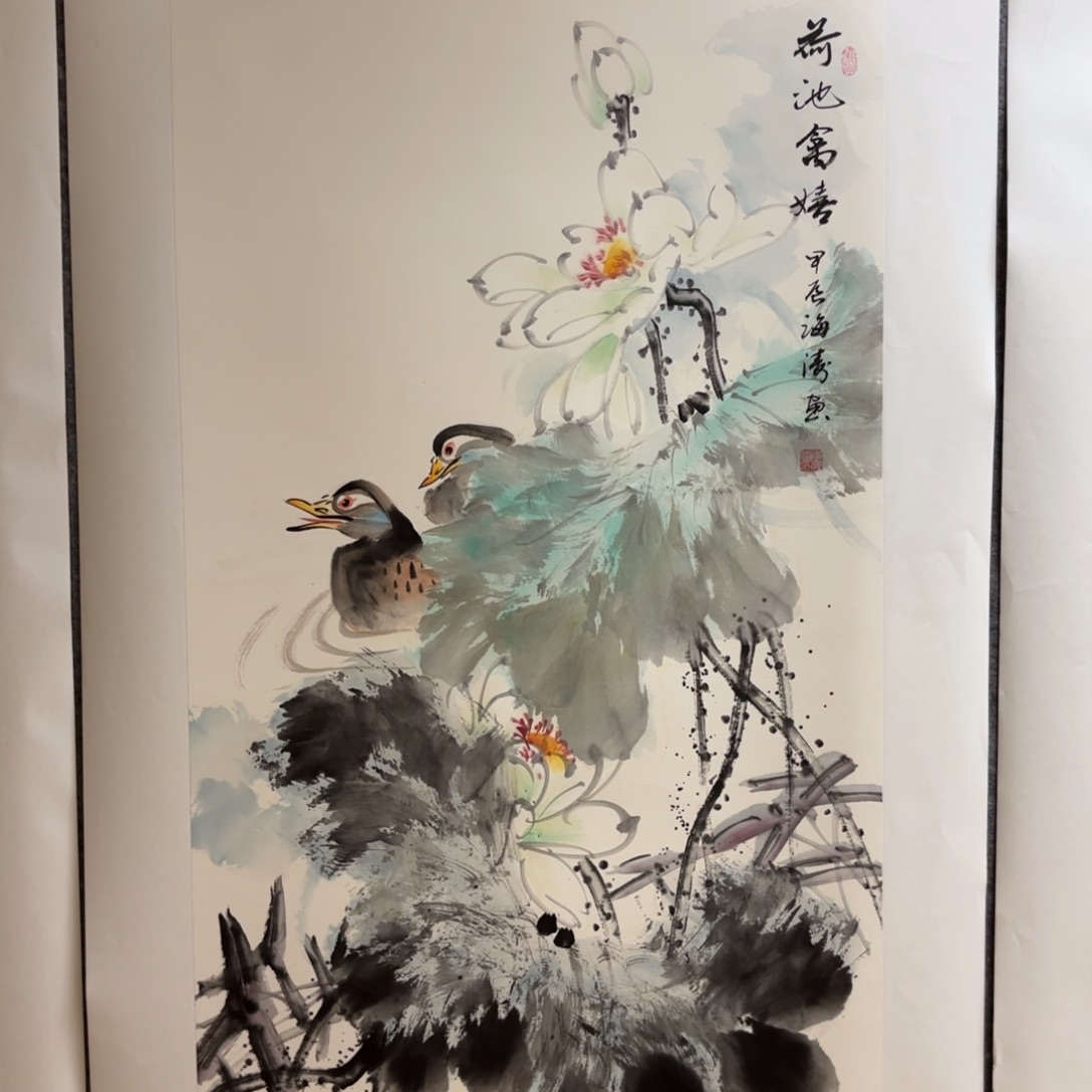 国画国画花鸟、山水精品作品
