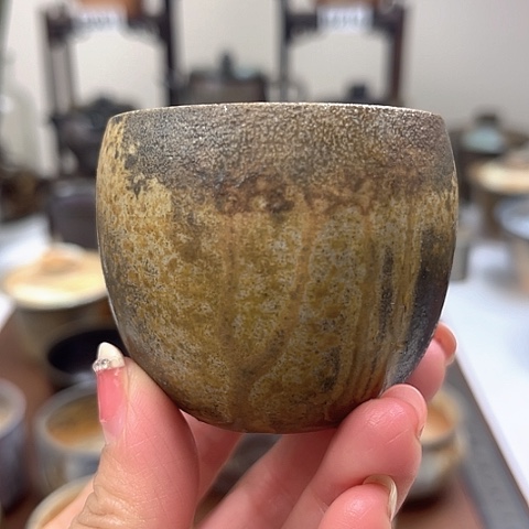 新*礼柴烧茶具柴烧茶具