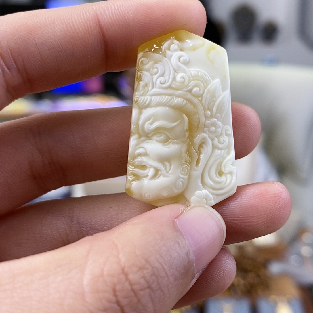 蜜蜡珠宝奇石未镶嵌蜜蜡雕刻件