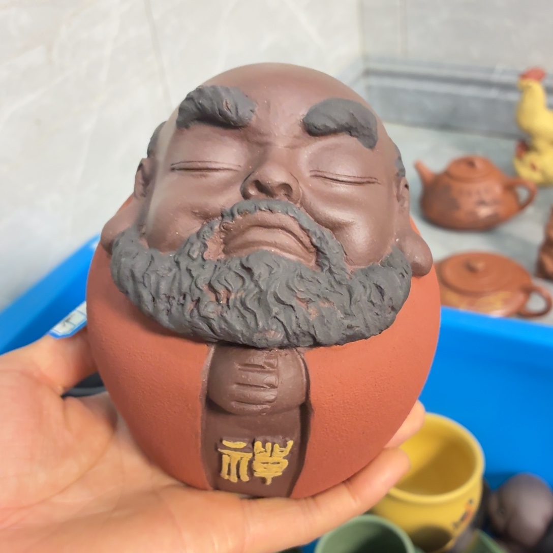 茶杯紫砂放漏放漏放大漏了