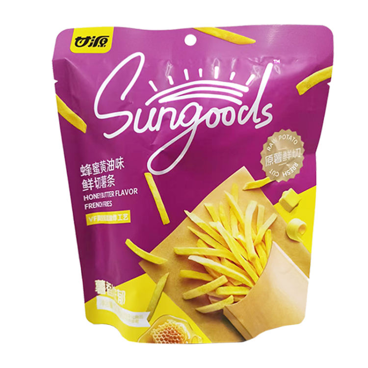 甘源 袋装蜂蜜黄油味鲜切薯条120g/袋