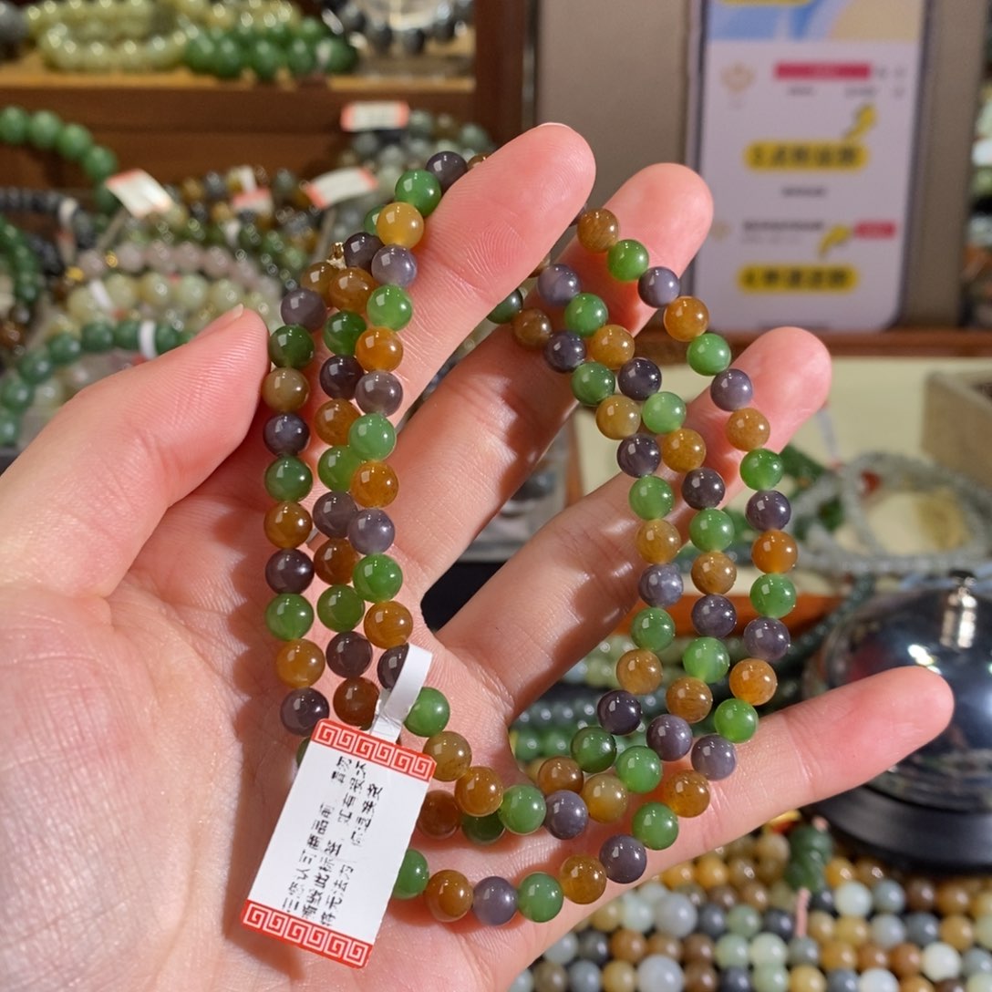 和田玉手链未镶嵌