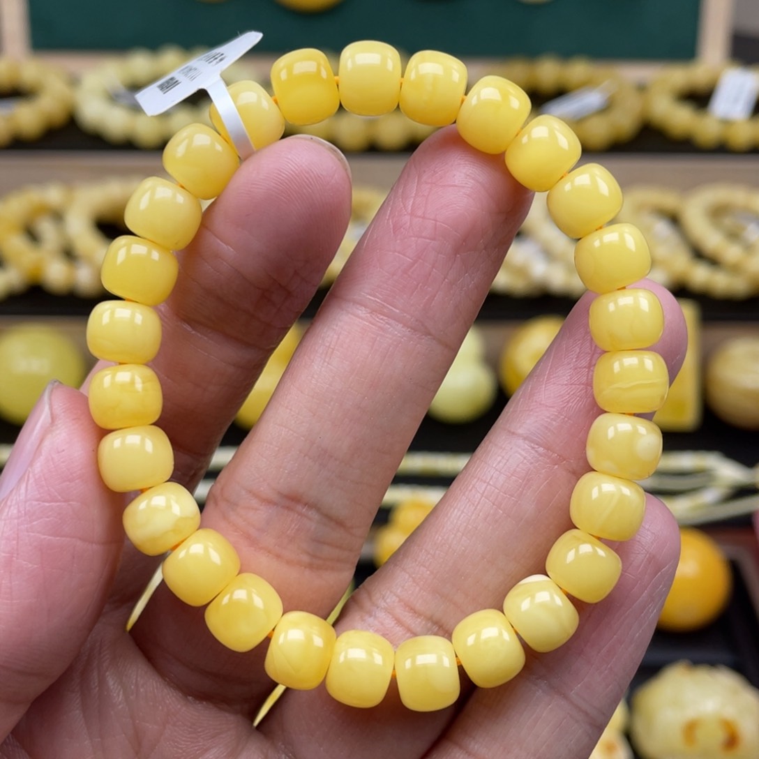 琥珀裸石未镶嵌琥珀蜜蜡