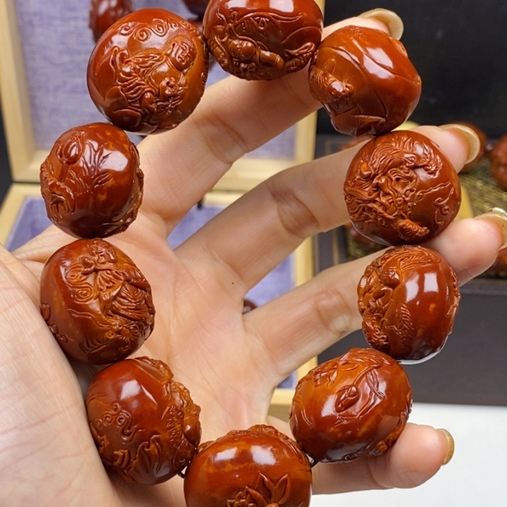 橄榄核吊坠N橄榄核手串