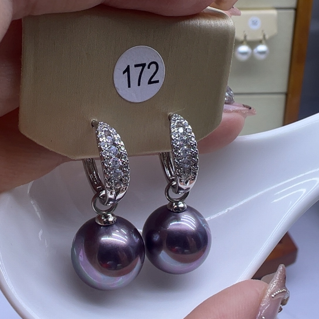 未镶嵌淡水珍珠耳饰