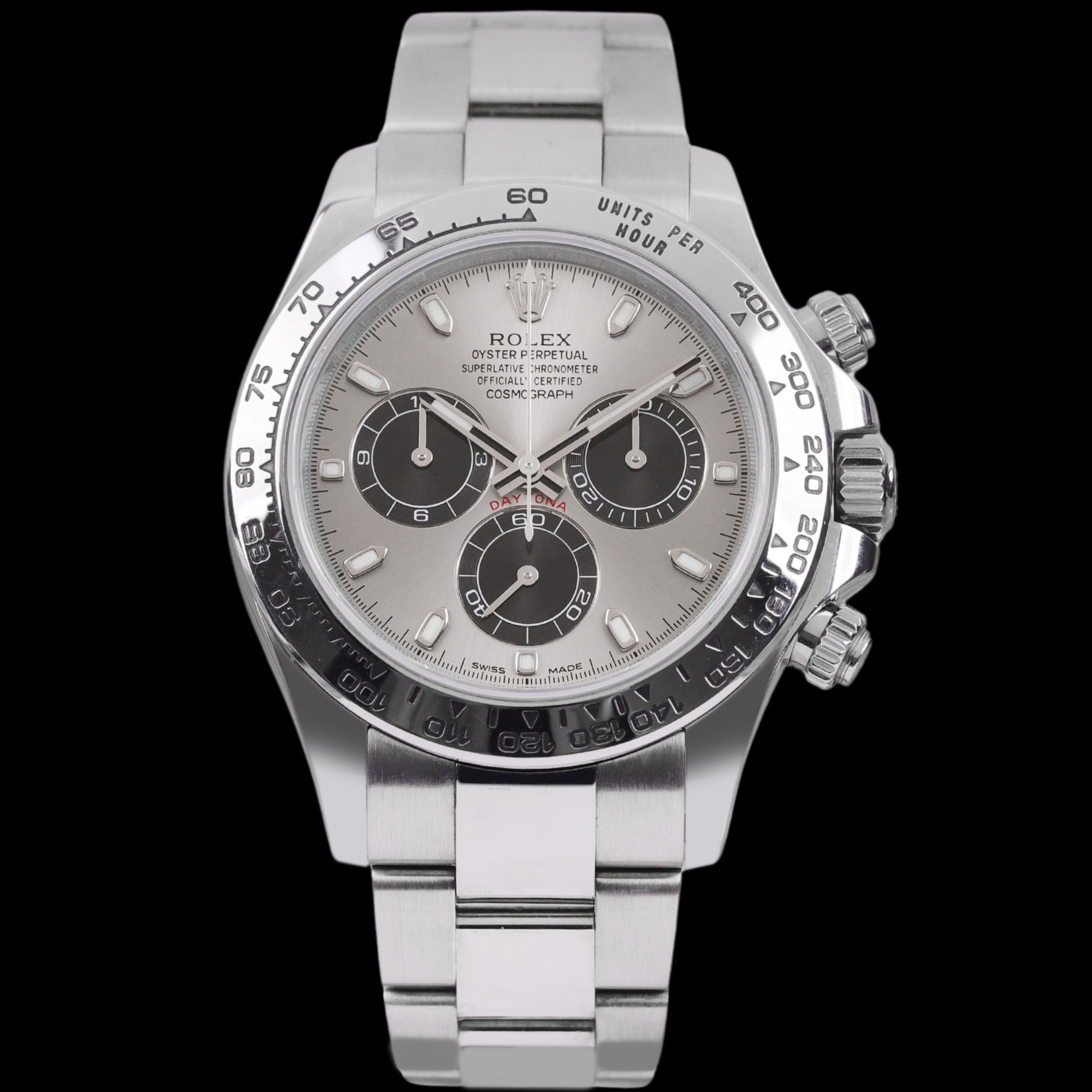 95新 Rolex/劳力士 单表 迪通拿系列 116509 水泥灰 40mm