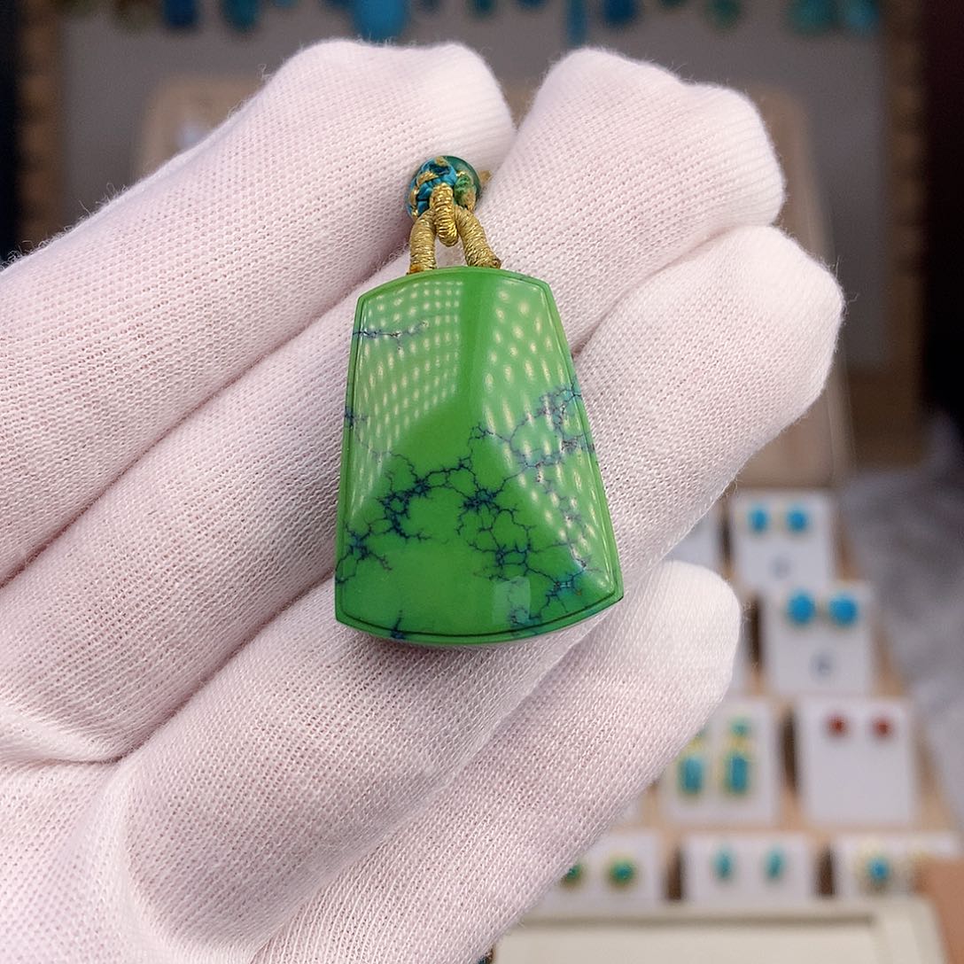 绿松石珠宝奇石未镶嵌